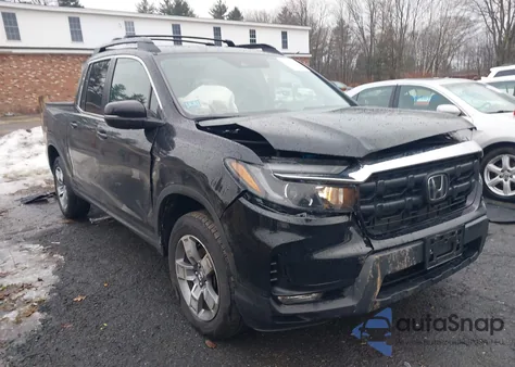 2025 Honda Ridgeline Rtl z USA, uszkodzony, nr VIN 5FPYK3F50SB022710